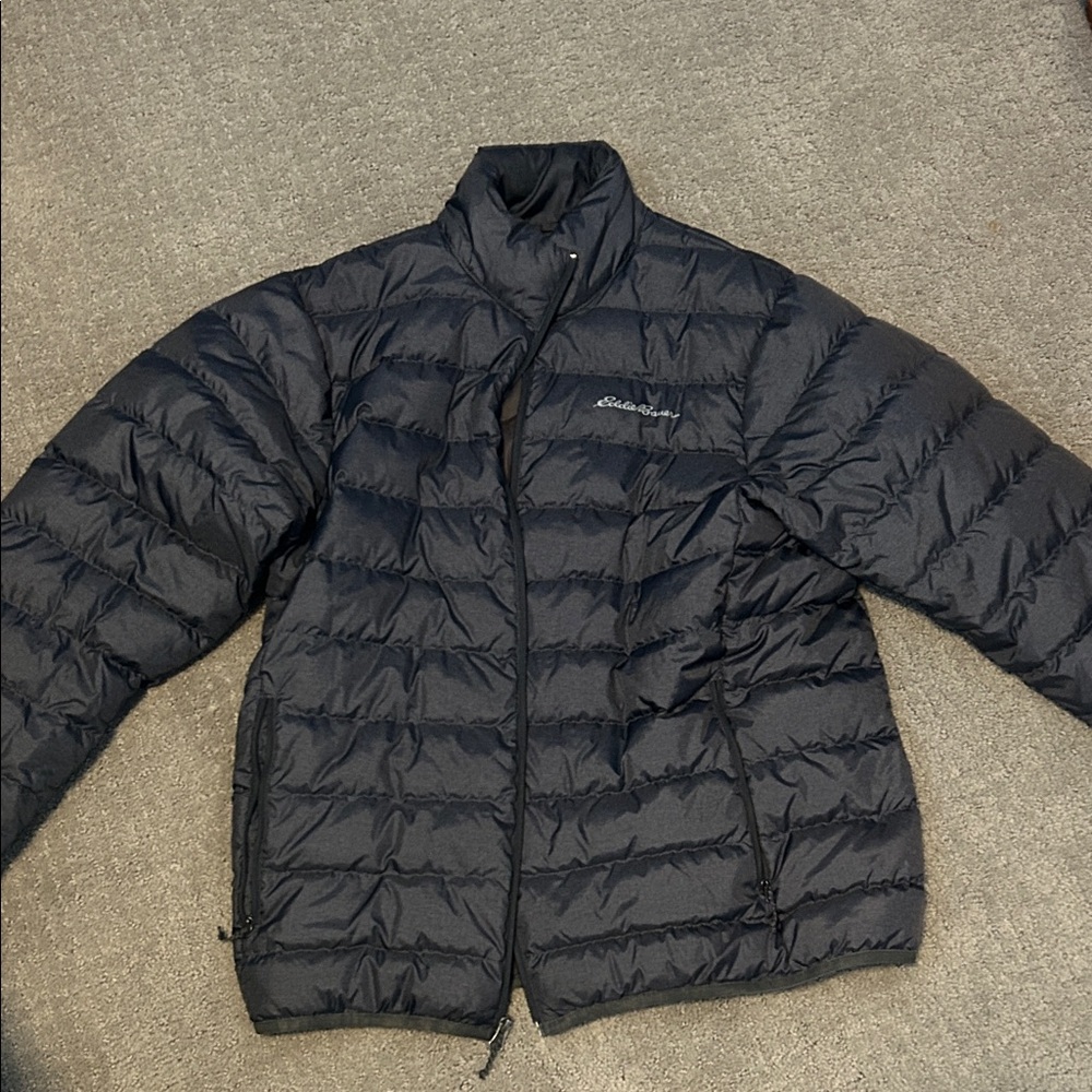 Eddie Bauer Black Puffer Jacket